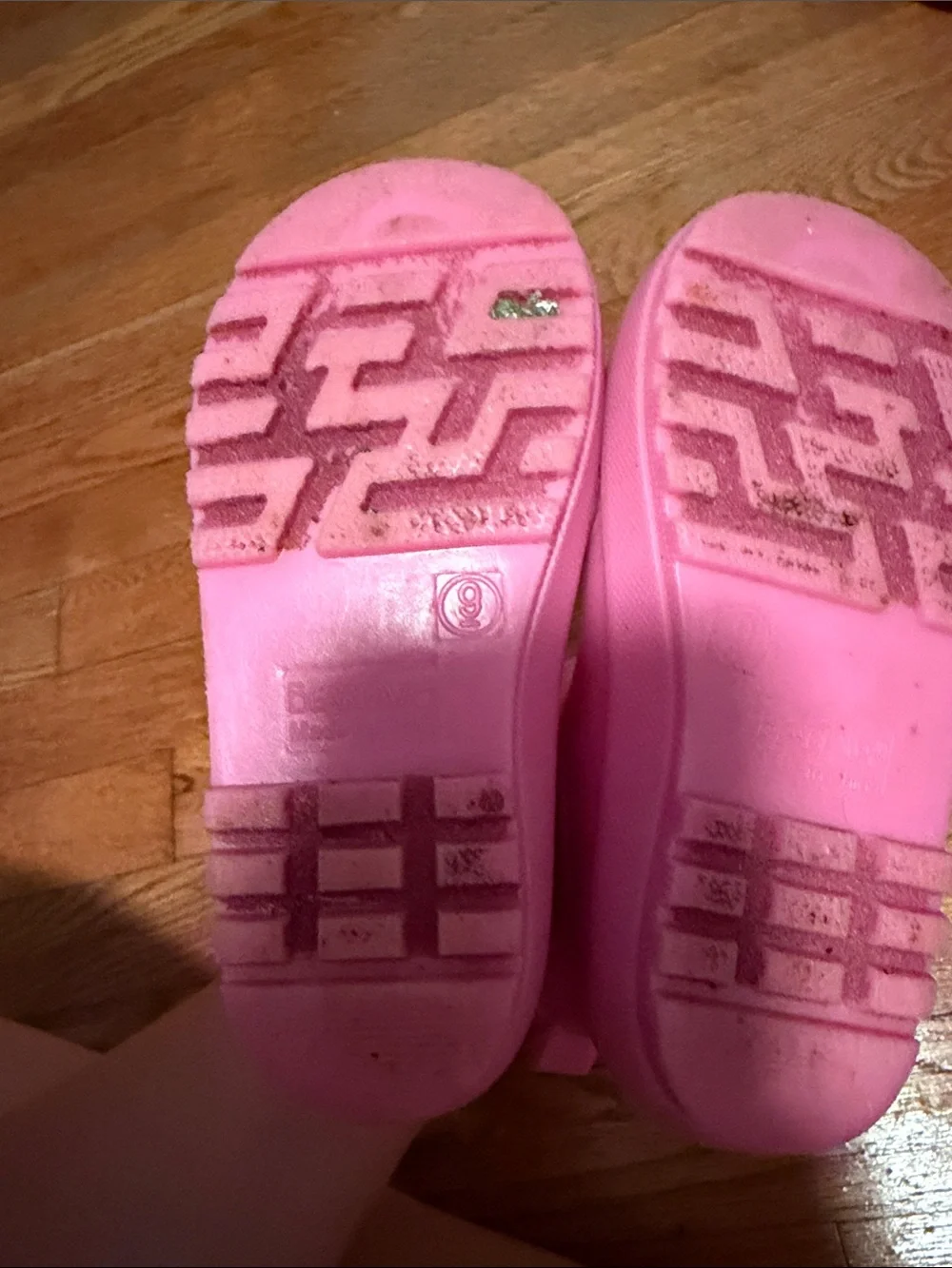 Little girls rain boots